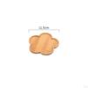 Pot Drainage Tray Multiple Shapes Bamboo Waterproof Round Plant Saucer for Indoor,