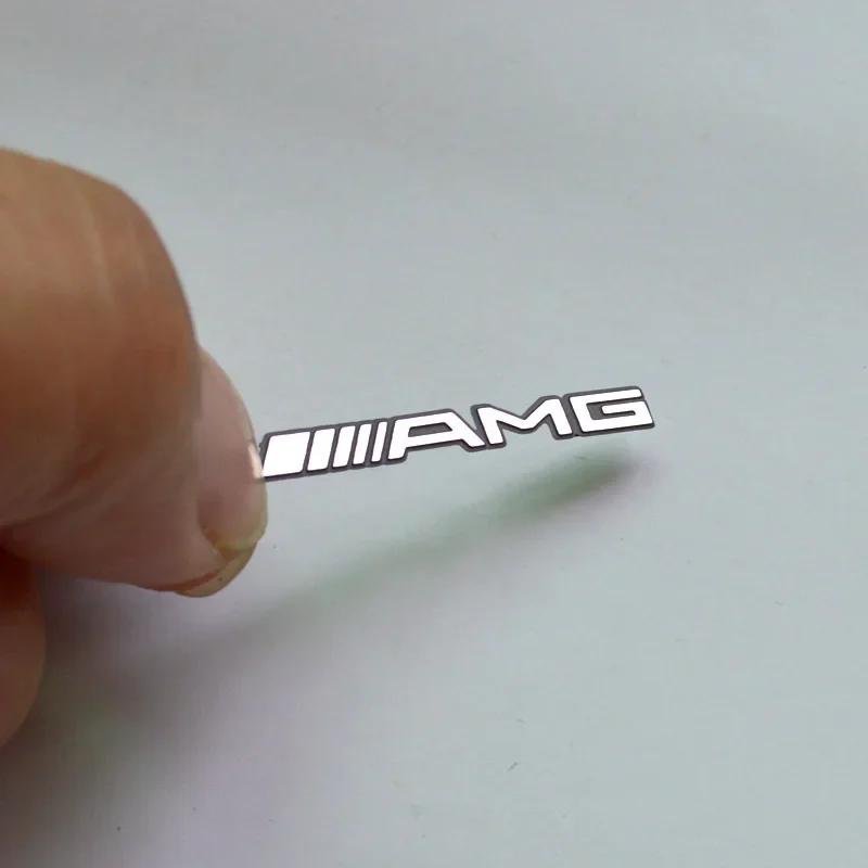 Metall Bil Lyd Styling Klistremerke Dekorasjon Auto Emblem Dekaler For Mercedes Benz Amg W205 W211 W204 W212 W176 W221 W169 W177