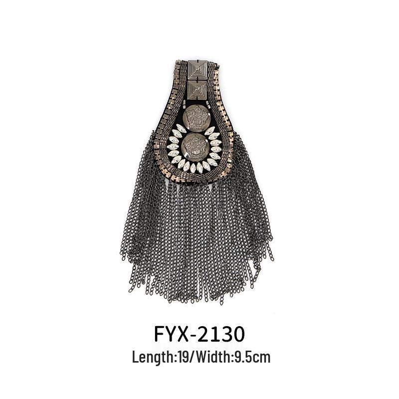 Tassel Epaulet Pendant Chain for DIY Fashion Accessories