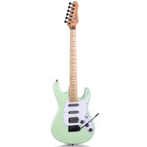Grote Modern-GST Electric Solid Body Guitar for Beginners (Surf Green)