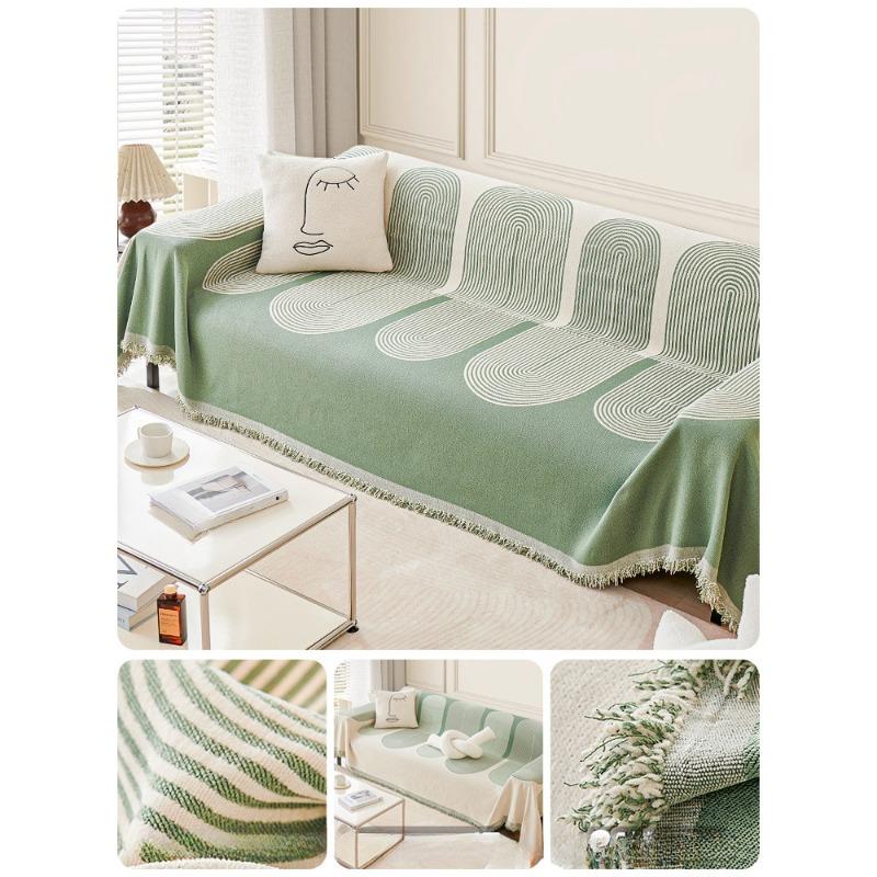 Chenille Sofa Cover Cloth Full Cover Four Seasons General Purpose Sofa Cushion Non-slip Leather Sofa Cover