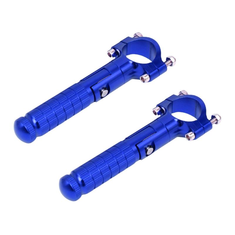 

Lightweight Adjustable Motorcycle Foot Pegs Support Aluminum Pedals for Enhanced Riding Comfort and Style Better Control синій