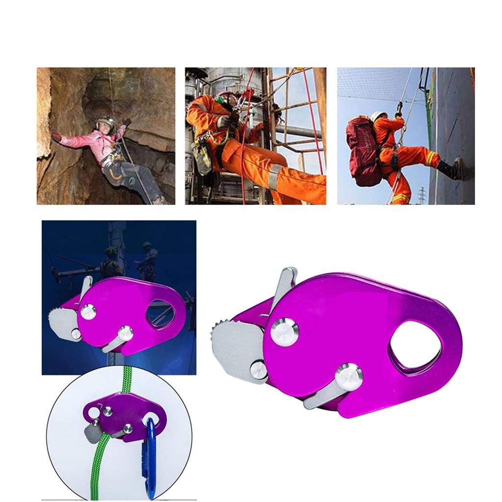 Climbing Equipment, Descent Device, -Fall Safety Rope for Climbing, Rescue & Outdoor Safety Gear