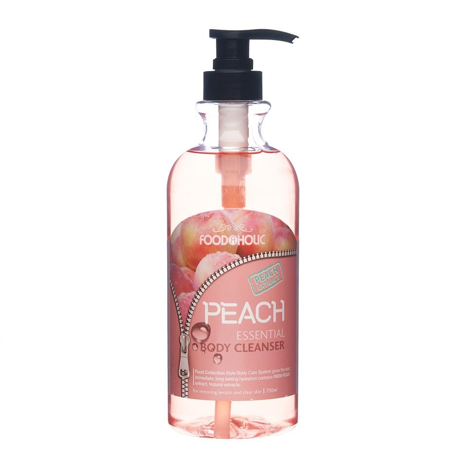 

FOODAHOLIC ESSENTIAL BODY CLEANSER #PEACH Гель для душа с экстрактом персика 750мл