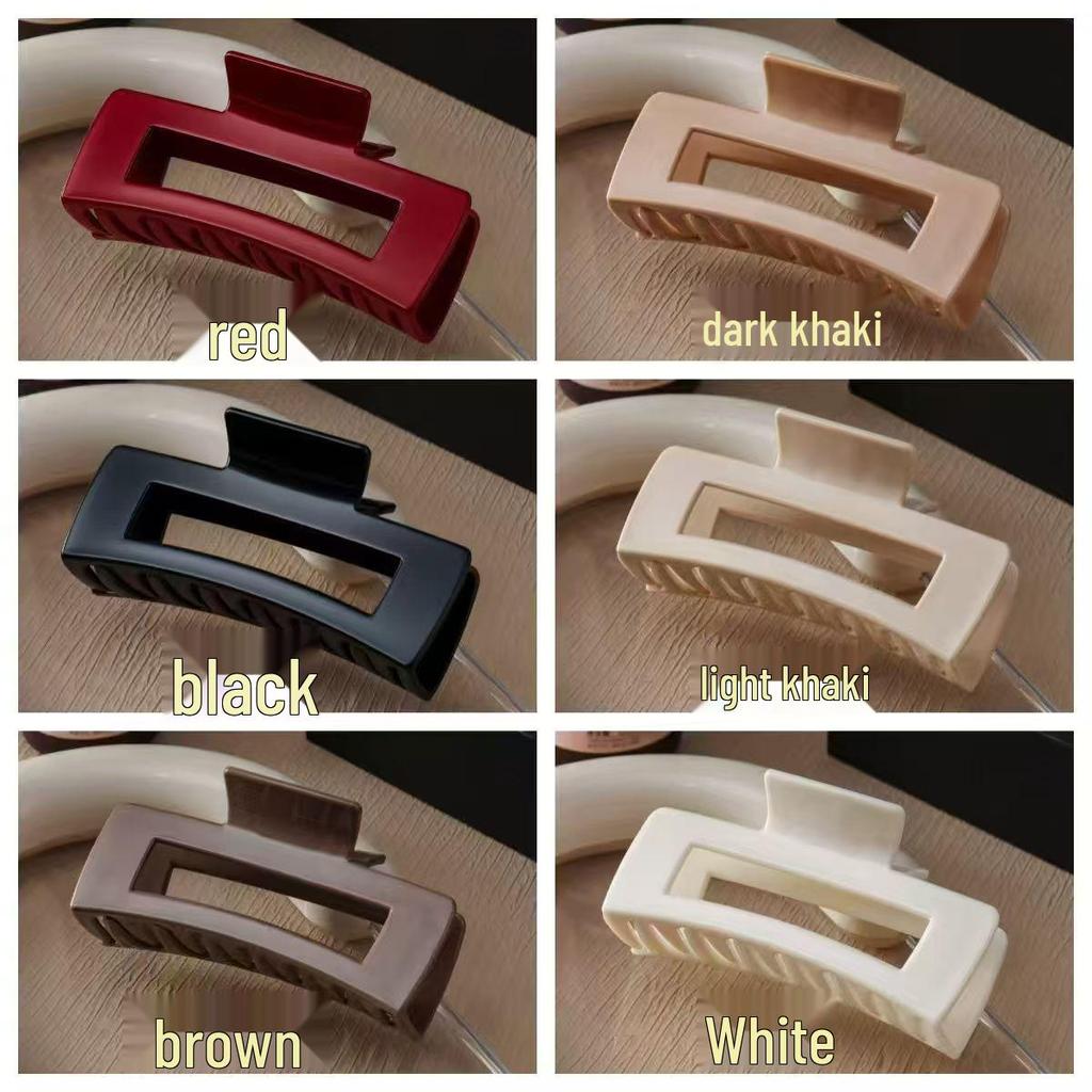 Resilient Silicone Shark Clip for Women - 2025 High-End, Durable, Drop-Proof Hair Accessory