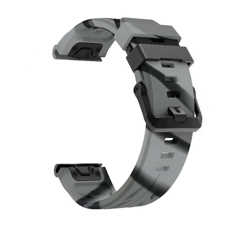 22mm 26mm QuickFit Armband für Garmin Fenix 7 7 pro Silikonbänder für Garmin Fenix 7x 7x pro fenix 8 8 pro 47mm 51mm Quatix 8
