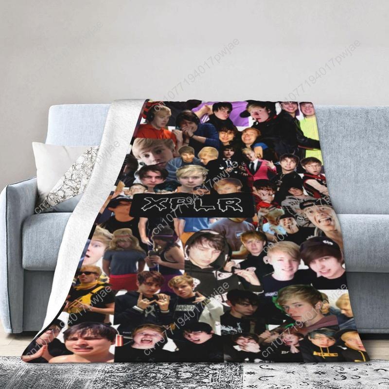 Sam Actors and Colby Blanket Super Soft Flannel Lightweight Blanket Perfect for Sofa Beds Custom blankets 75cmx90cm