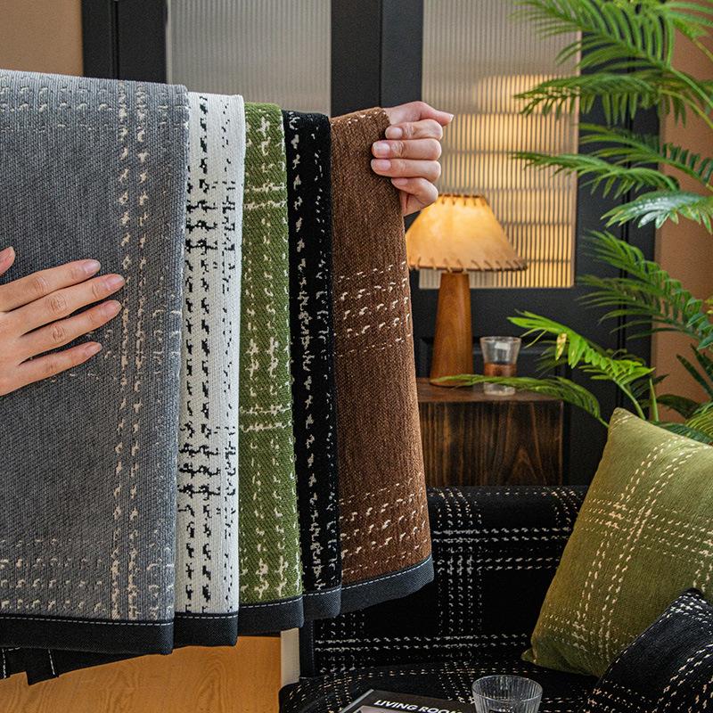 New Sofa Cushion, Universal In All Seasons, Non-Slip And Dirt-Resistant, Advanced Seat Cushion, Chenier Sofa Cover, Cloth Towel