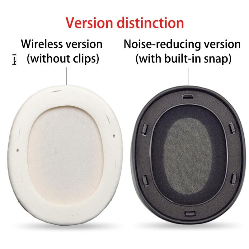 1 Pair Comfortable Ear Cushions Soft Headphone Cover Earpads for W800BT Dedicated BLE Version Replacement Earmuffs