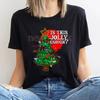 Is This Jolly Enough Classic Jolly Christmas Funny Enough Is Merry Meme This TShirt Woman Man Christmas Tree Graphic T Shirts