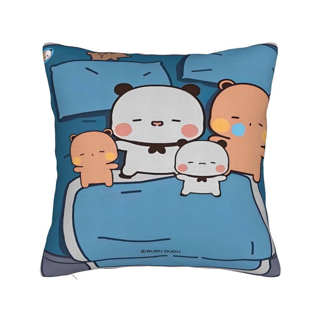 Bubu Dudu Flying Pillow Case  Cute Funny Pillow Cover Print Pillowcases For Chair Sofa Home Decor