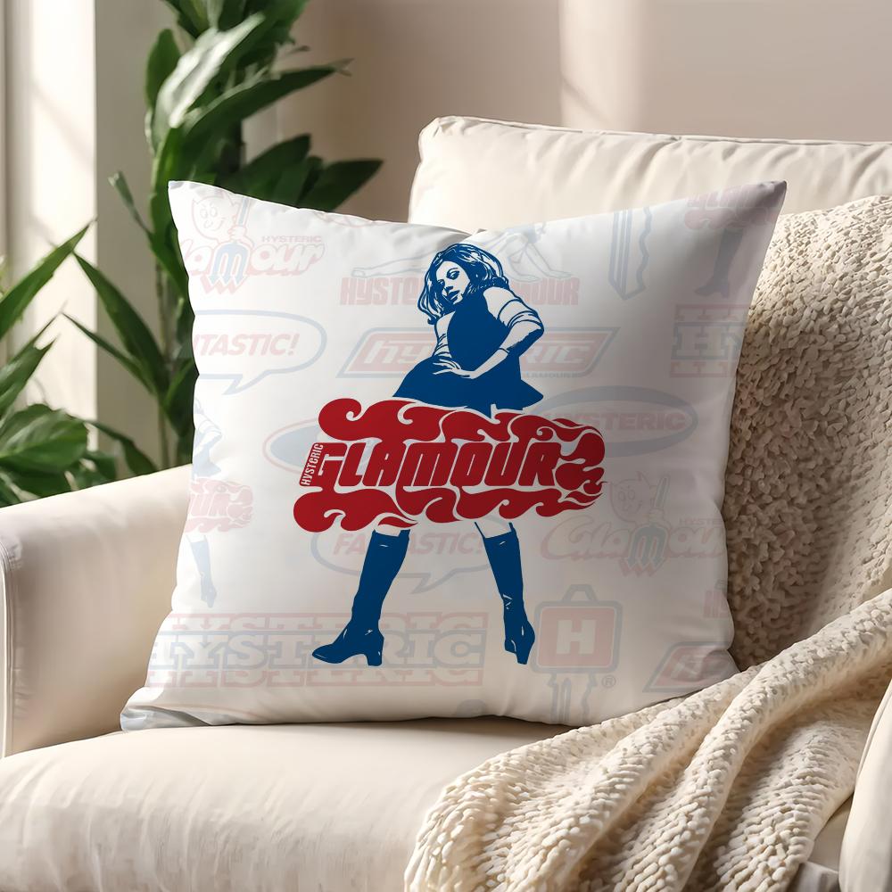 Hysteric Glamour Girl cushion cover For Pillow Printing Sofa Decoration Home Car Room Coffee Shop Office Nordic Simplicity