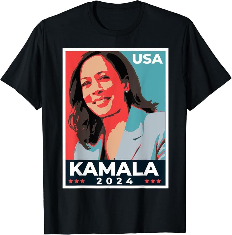 

Kamala For President 2024 TShirt Unisex Cotton Tee Unisex T-Shirt S