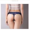 Women Floral Hollow Out Lace Panty Women's Sexy Lace Panties Low-Waist Briefs Sexy Perspective Intimate Female Underpants