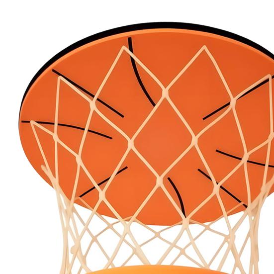 1/2 Набори Іграшка Баскетбольне кільце для стелі з 1/2 м'ячами Підвісна міні-баскетбольна гра для приміщень Зняття стресу Дитяча баскетбольна іграшка-мішень