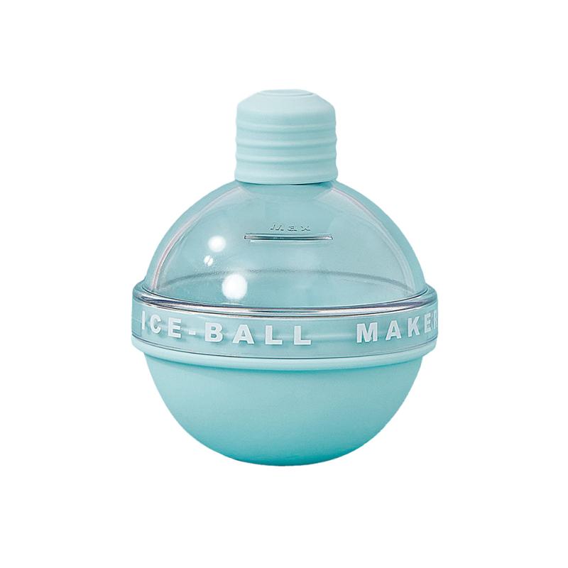 Silicone Spherical Ice Ball Mold Light Bulb Shape Easy Release Home Ice Maker For Whisky Cocktails