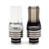 510 Pipette Dripper Straw Tip Plastic + Stainless Steel Flat Taste Straw Joint Accessories
