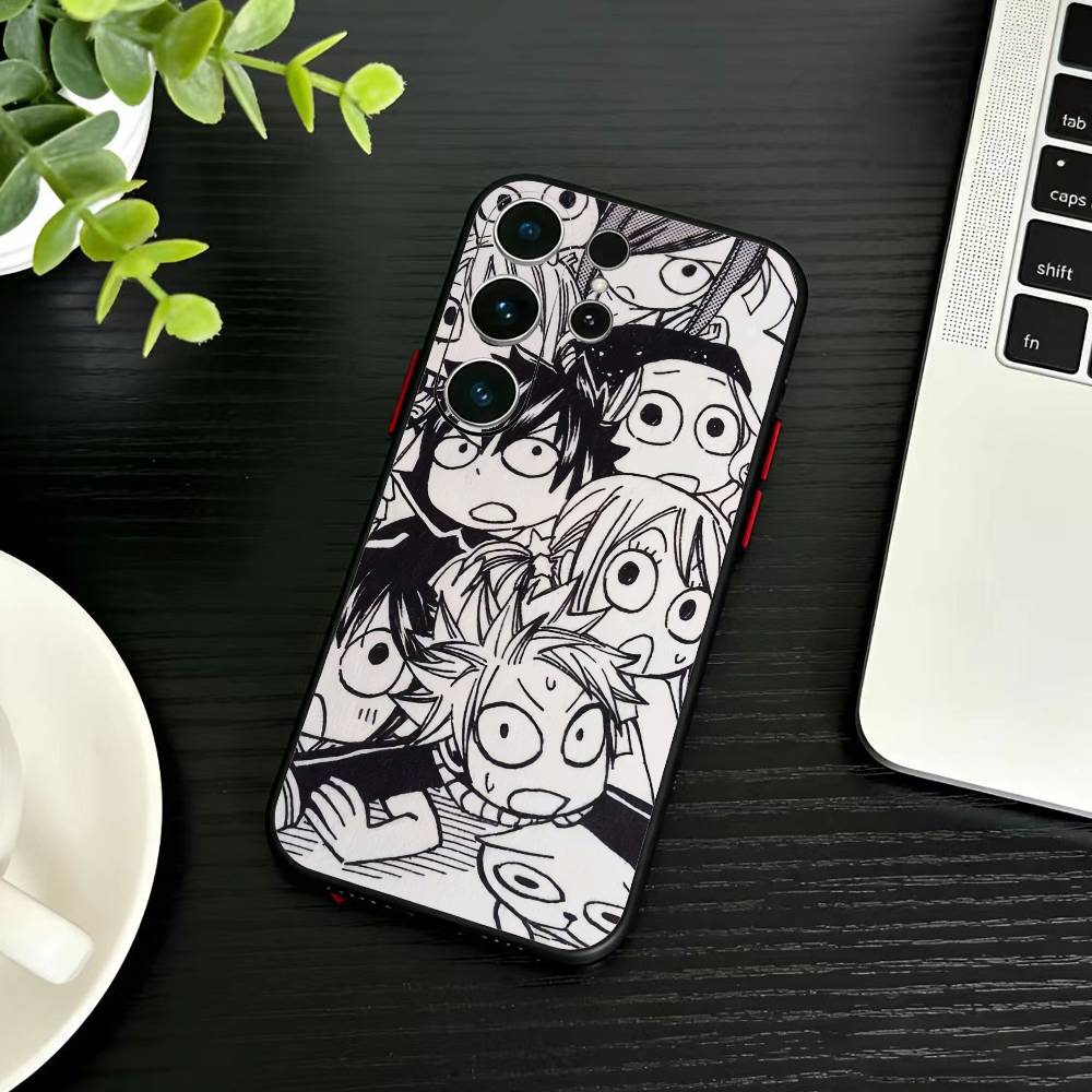 ANIME F-FAIRY TAIL Phone Case For Samsung S26,S25,S24,S23,S22,S21,S20,Ultra,Plus,FE Black Soft Cover