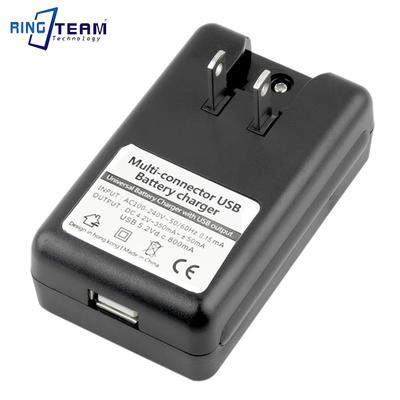 SS-5 Mobile Battery Charger Universal LCD Indicator Screen USB-Port For Cell Phone Chargers Battery Charging US EU Plug L4u3