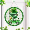 St. Patrick'S Day Party Decoration Clover Irish Festival Hemp Rope Door Listing