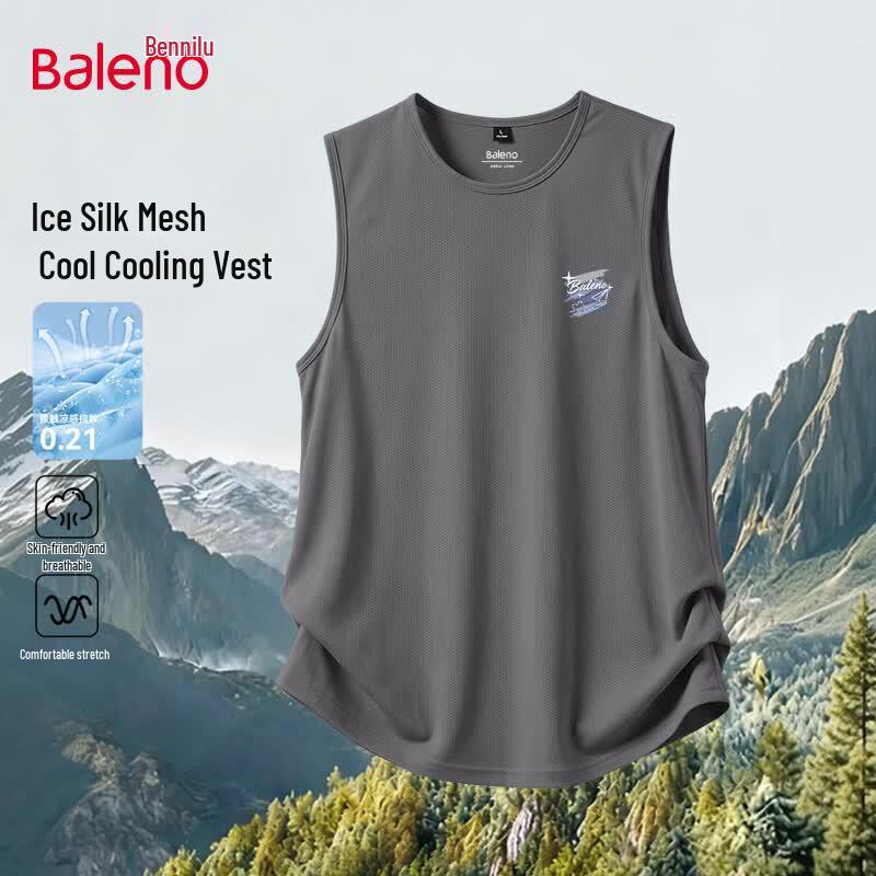 Baleno Men's Ice Silk Mesh Sleeveless Vest