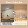 LED Small Book Light, Dimmable Touch Night Light, USB Rechargeable Eye Protection Folding Desk Light, Bedroom Bedside Table