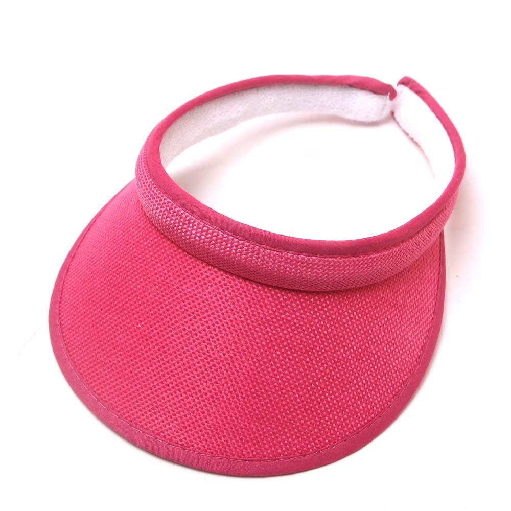 Clip On Womens Sun Visor Ladies Hat Cotton Clip On Sun Visor Tennis Golf Beach