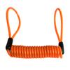 120cm Motorcycle Motorbike Safety Disc Brake Lock Spring Reminder Cable Coil