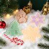 Christmas Silicone Resin Molds for Making Deer Santa Snowman Ornaments DIY Crafts Epoxy Casting Glue Mold Cake Decorating Supplies