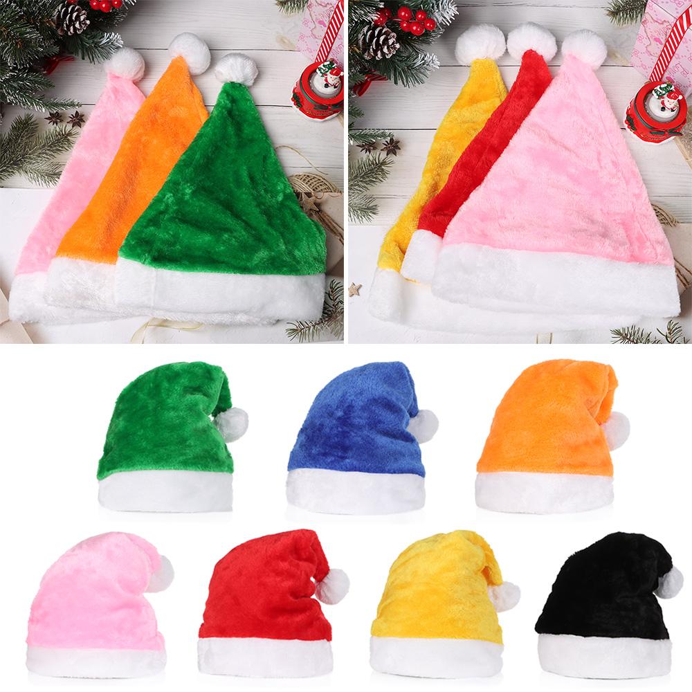 Comfortable Festival Party Supplies Happy New Year Xmas Caps Merry Christmas Santa Hats