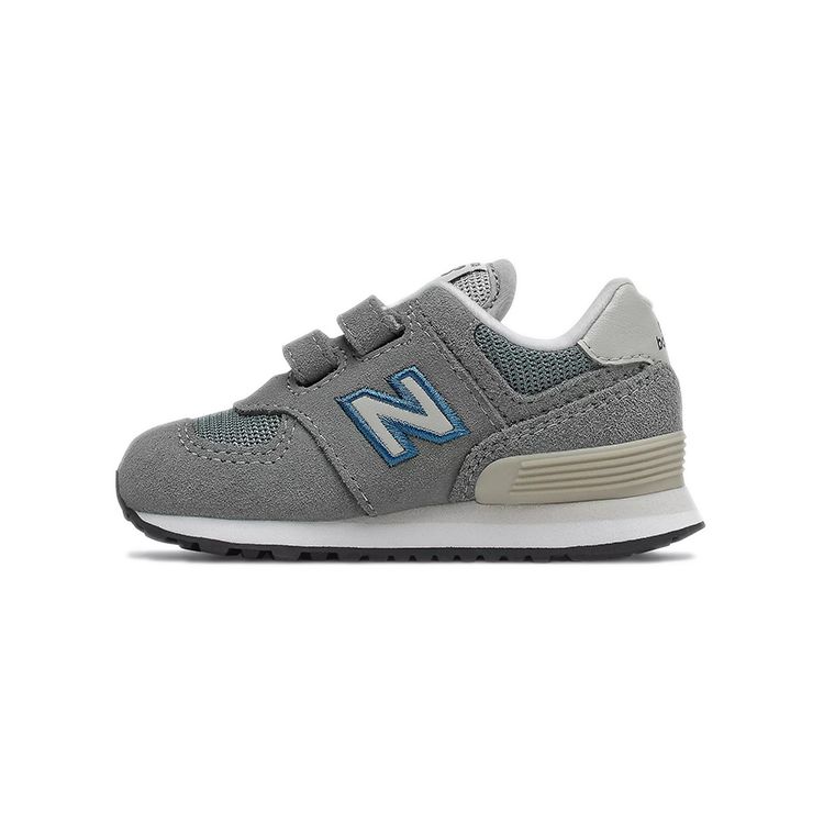 New Balance 574 Series Cushioning Non-Slip Retro Sports Running Shoes Baby Sneakers Smoke-Gray IV574BA1