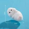 Ornament Miniatură Adorabil din Rășină cu Focă pentru Decor de Birou Tematică Animal Marin Ocean Focă Drăguță de Desene Animate Mini Figurine pentru Acvariu