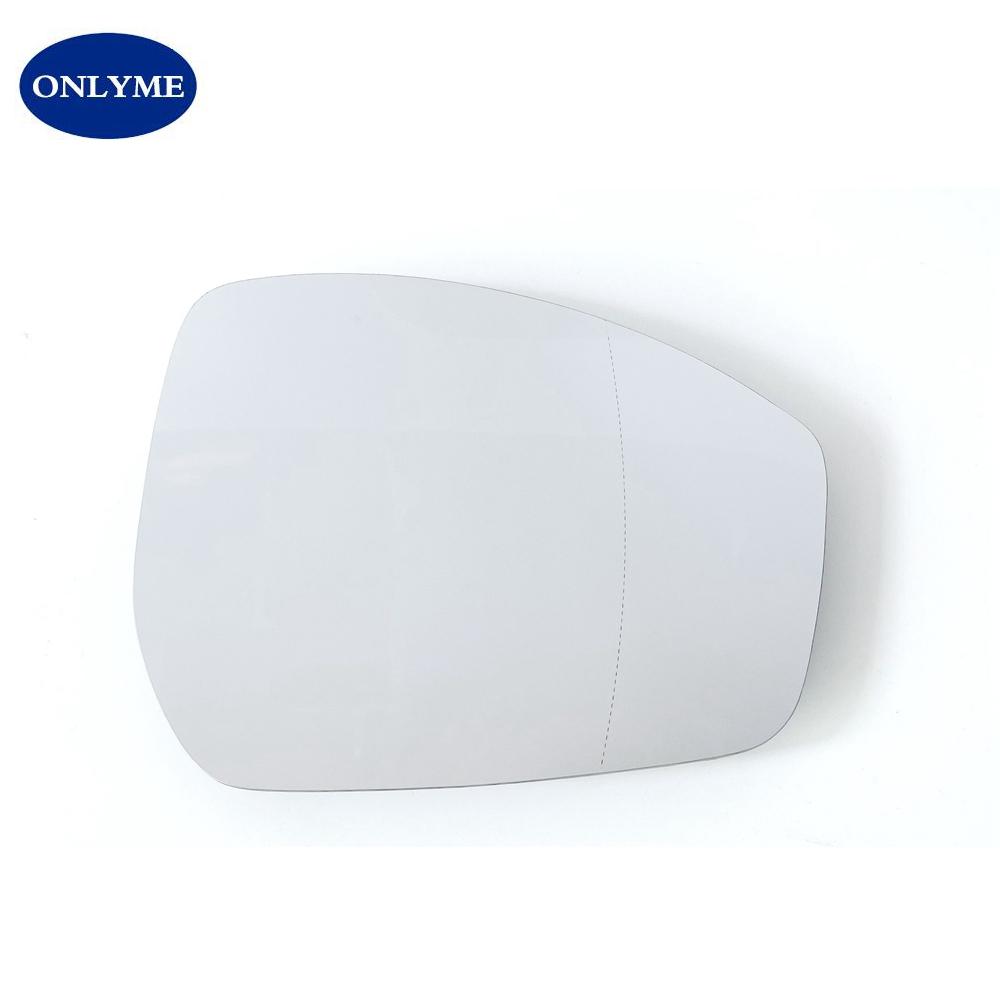 Car Heated Wide Angle Convex Mirror Glass with Blind Spot Warning for LAND ROVER VELAR & EVOQUE RANGE ROVER 2014 - Wide angle R