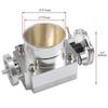 Universal 70MM Aluminum Throttle Body Throttle Performance Intake Manifold Billet Aluminum High Flow Throttle Body Auto Parts