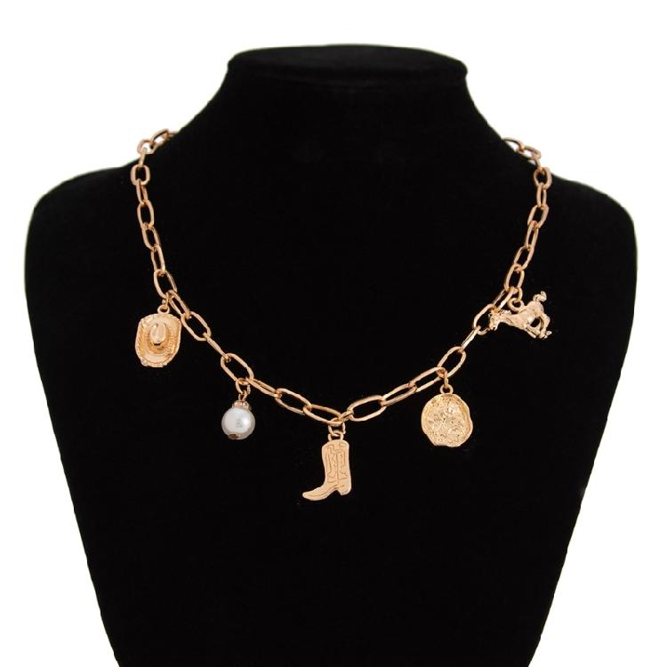 Fashionable Various Pendant Necklace Adjustable Chain Necklace Woman Neck Jewelry Suitable for Party and Daily Wear