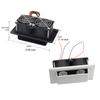 Universal RVs Side Air Vent Ventilation Exhaust Fan Low Noise Automotive