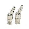 Universal Air Tool Quickly Connect Plugs Fitting Hose Compressor Quick Release Coupler Universal 360 Degree Swivels Pneumatic Quick Joint