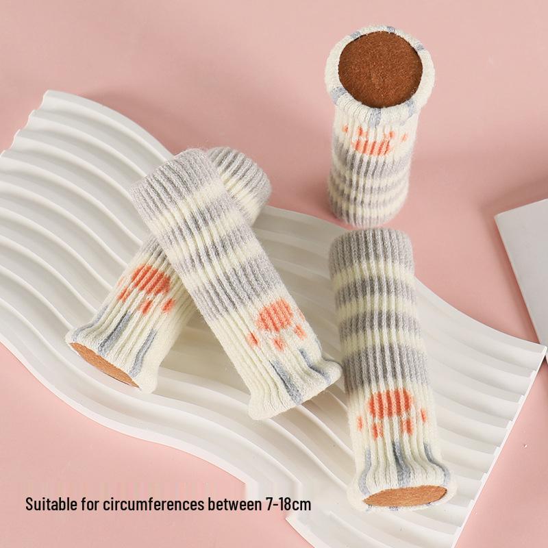 Thickened Non-Slip Chair and Table Leg Covers - Wear-Resistant, Silent Foot Pads for Tables and Chairs