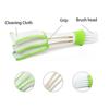 Car Cleaning Brush Plastic Air Conditioner Vent Cleaner Detailing Dust Removal Blinds Duster Outlet Brush Auto