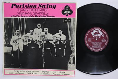 LP-Schallplatte DJANGO REINHARDT STEPHANE GRAPPELL Pariser Swing ACL1189 ACE OF CLUBS 1965 UK Jazz Gebraucht