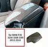For BMW E90 E92 E93 325li 320li 330i 2006-2012 Accessories Decoration F30 Armrest Box Cover Panel Stickers Carbon Fiber Pattern