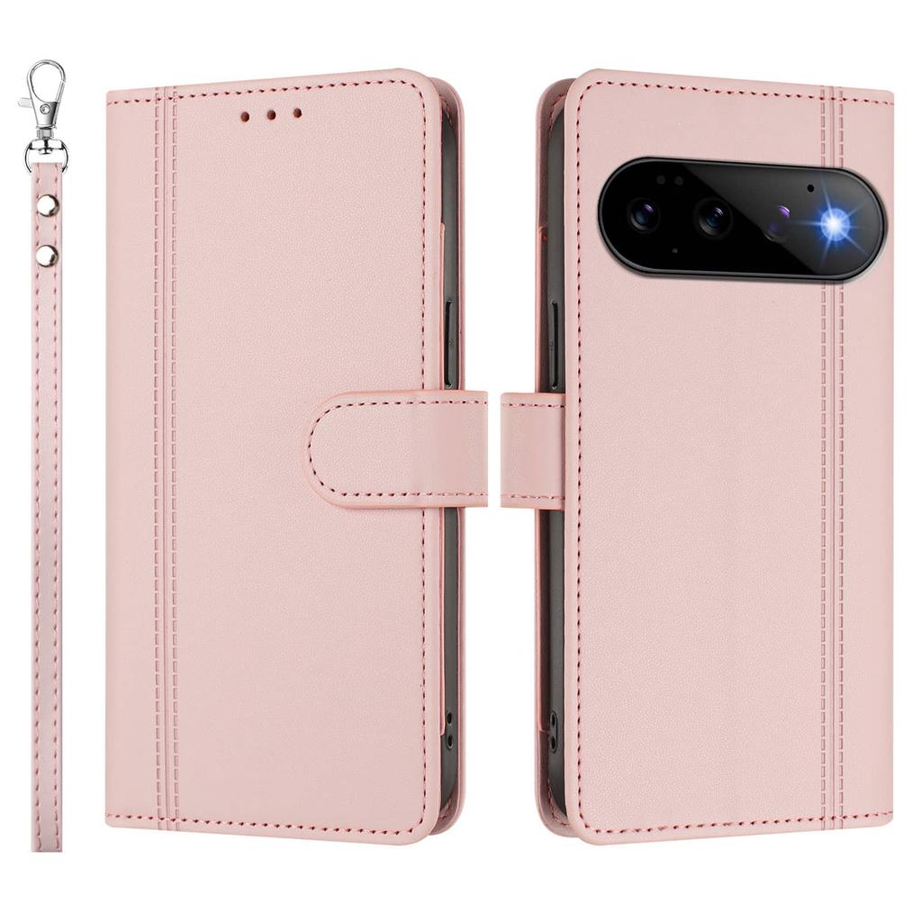 Wallet Case for Google Pixel 11 10 9 Pro XL 8 7 6 Pro 5 XL 4A 5G Card Holder Leather Flip Cover Magnetic Clasp Kickstand Case