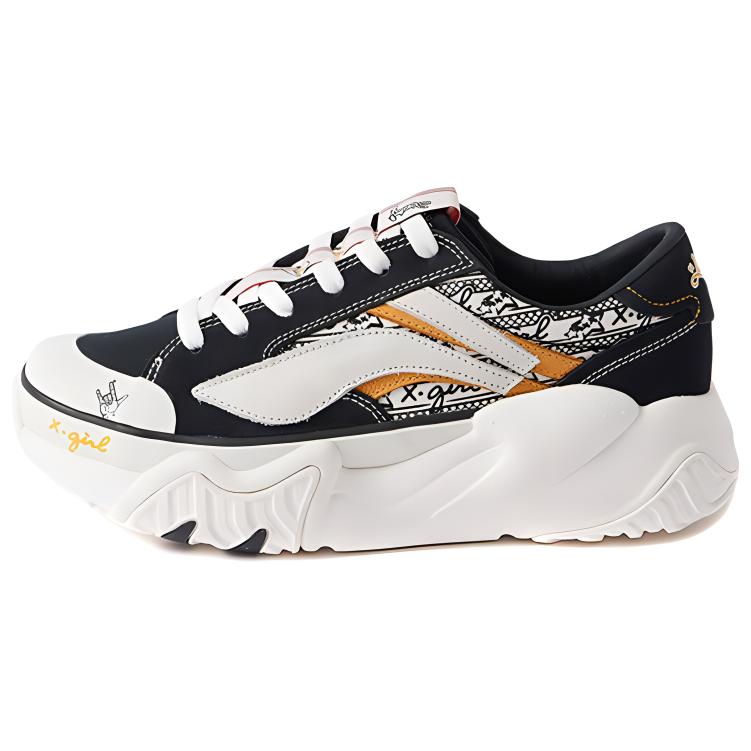 

Li Ning Wave Pro X Xlarge Black White Yellow Women s AGCQ464-1 40