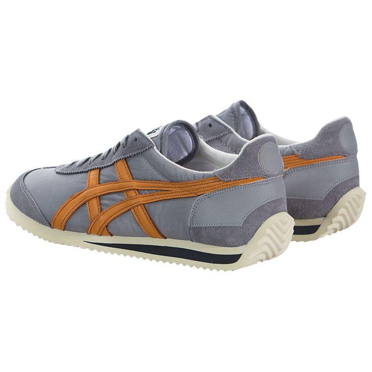ONITSUKA TIGER California 78 Vin Casual Comfortable Low-Top Lifestyle Sneakers Unisex Sneakers Gray Orange D110N-1208
