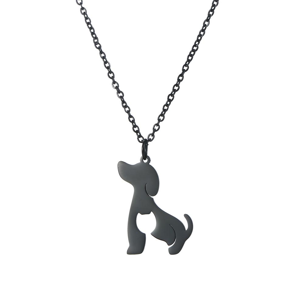 Cazador Cute Animal Cat Pendant Necklace for Women Lovely Paw Choker Neck Chain Stainless Steel Jewelry Birthday Gift 2026