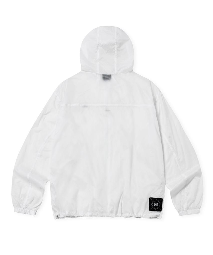 Brownbreath Tag Light Windbreaker - White