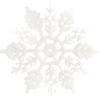 (Nikita) Transparent AcrylicSnowflake Flakes Snowflake String Shop Window Decorations Christmas Ornaments Pendant