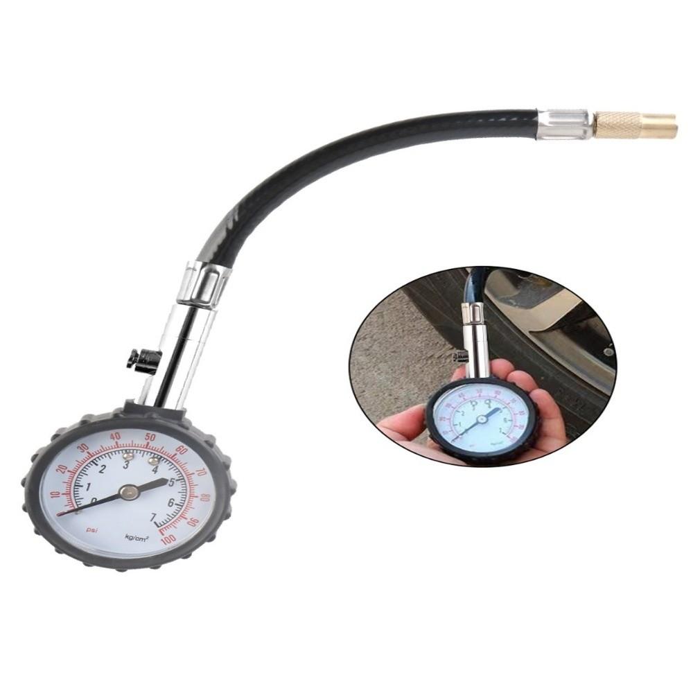 0-100PSI Range Tire Pressure Gauge High-Precision Pressure Meter  Car Tire Monitoring