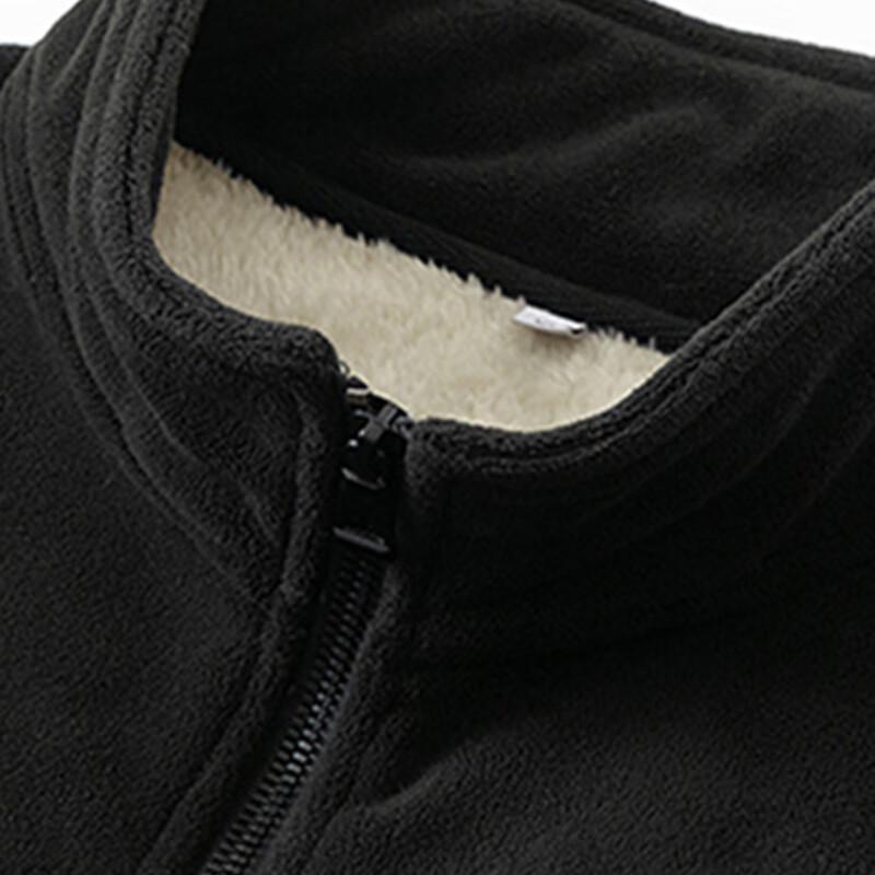 Mao Ren Men's Thickened Warm Cardigan Vest