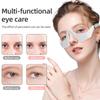 Multifunctional Eye Care Device: Handheld Beauty Massager with Red Light and Essence Application for Home Use.